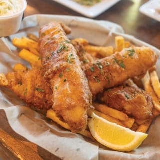 Ale Battered Fish and Chips