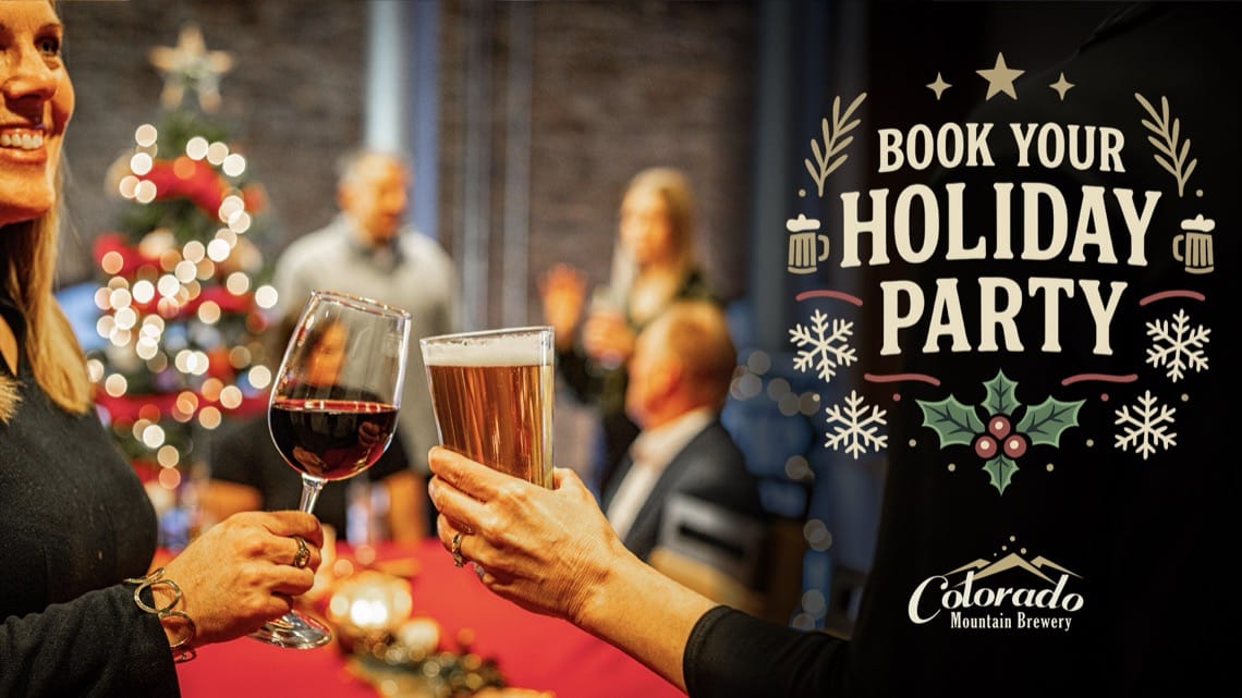Book Your Holiday Party Today at Colorado Mountain Brewery!