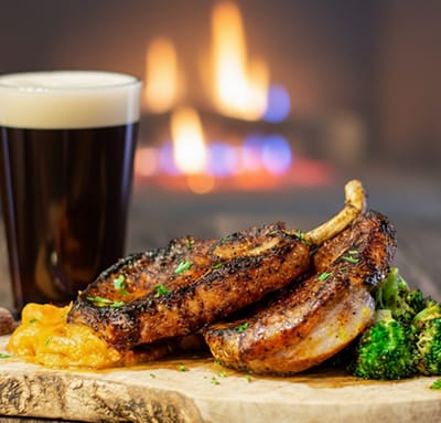 Apple Cider Glazed Pork Chops